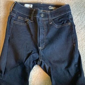 Gap high-rise skinny jeans